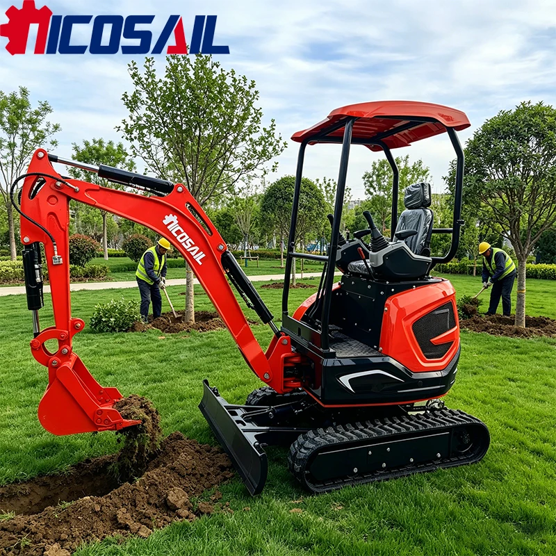 New 2.2 Ton Compact Digger CE EPA Approved, supports custom design, different attachments for farm and garden construction jobs
New 2.2 Ton Compact Digger CE EPA Approved, supports custom design, different attachments for farm and garden construction jobs