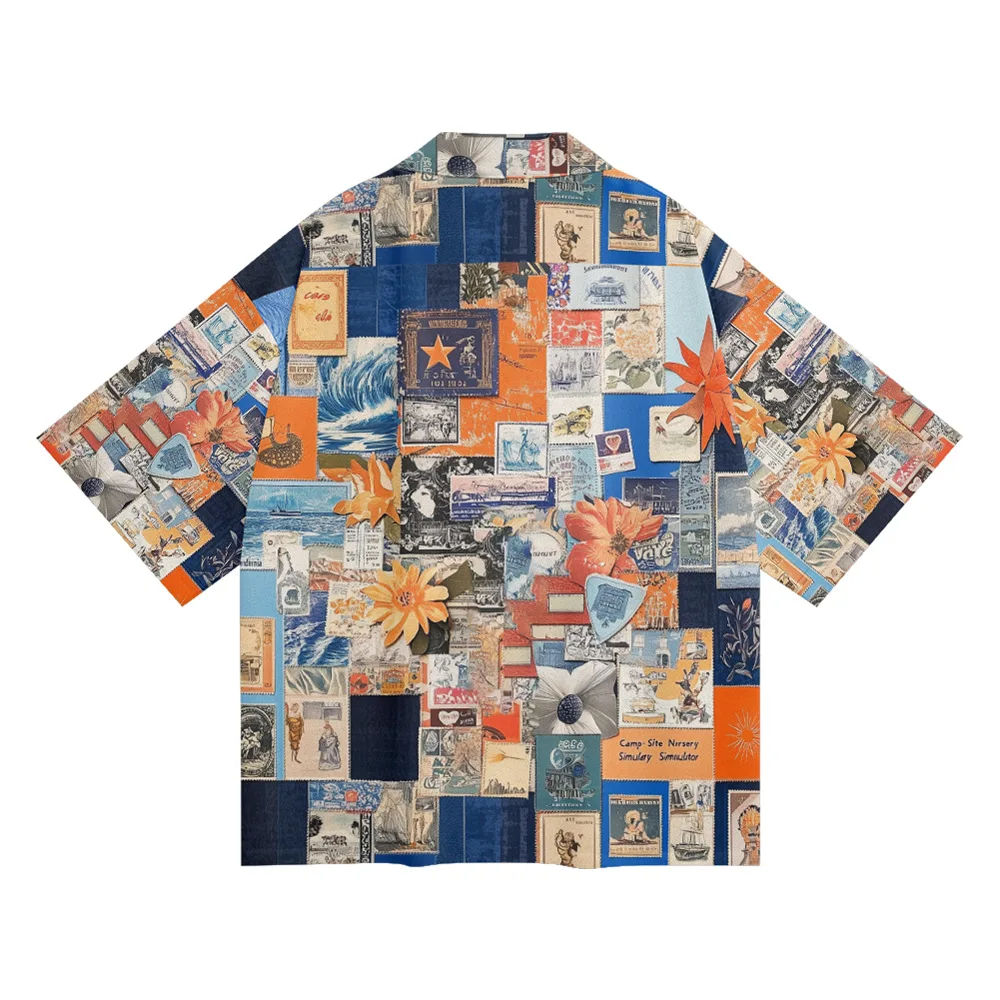 Summer Beach Fashion Print Cardigan Haori Casual Women Loose Shirts Kimono Streetwear Men Cloak Tops Plus Size
Summer Beach Fashion Print Cardigan Haori Casual Women Loose Shirts Kimono Streetwear Men Cloak Tops Plus Size