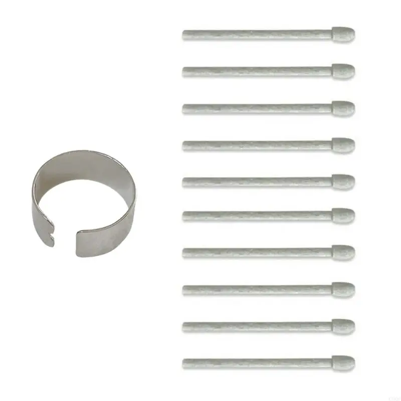 C90C 10PCS FELTS Стилусы NIBS с простым для прикрепления зажима для повышения точности рисунка
C90C 10PCS FELTS Стилусы NIBS с простым для прикрепления зажима для повышения точности рисунка