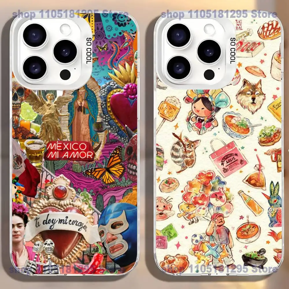 Viva Mexico Phone Case For iPhone17,16,15,14,13,12,11,Mini,Pro,SE,MAX,plus,White Matte Shockproof Cover
Viva Mexico Phone Case For iPhone17,16,15,14,13,12,11,Mini,Pro,SE,MAX,plus,White Matte Shockproof Cover