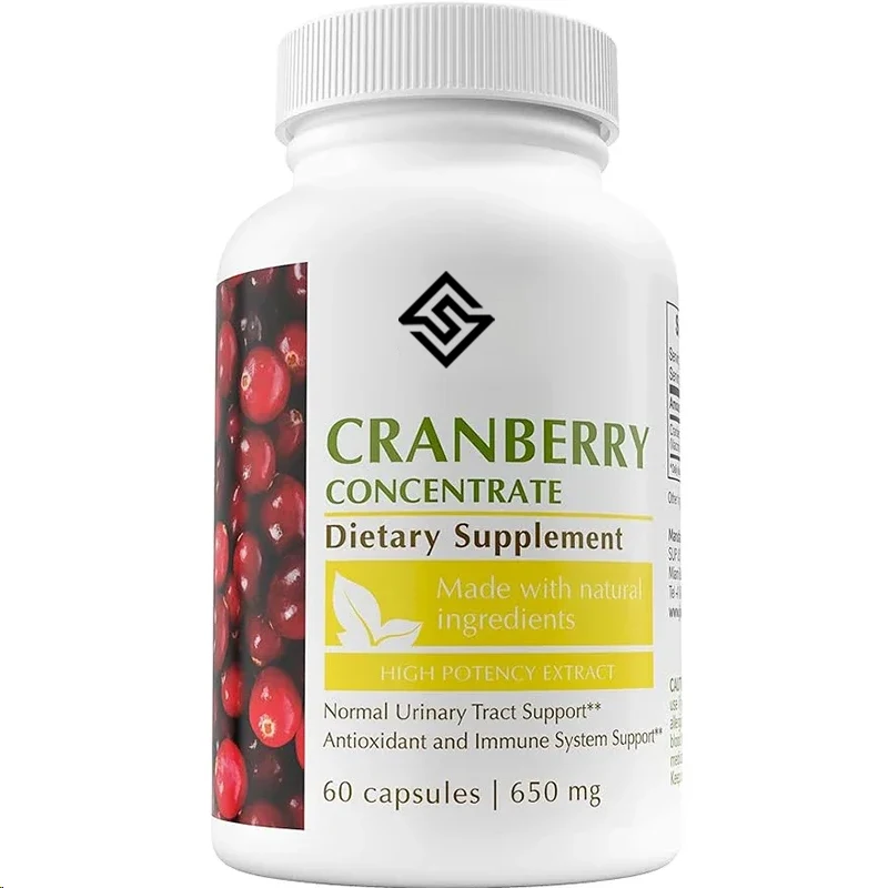 Women's Cranberry Pills 650mg - Concentrated Cranberry Supplement Powder Extract - Cranberry Capsules
Women's Cranberry Pills 650mg - Concentrated Cranberry Supplement Powder Extract - Cranberry Capsules