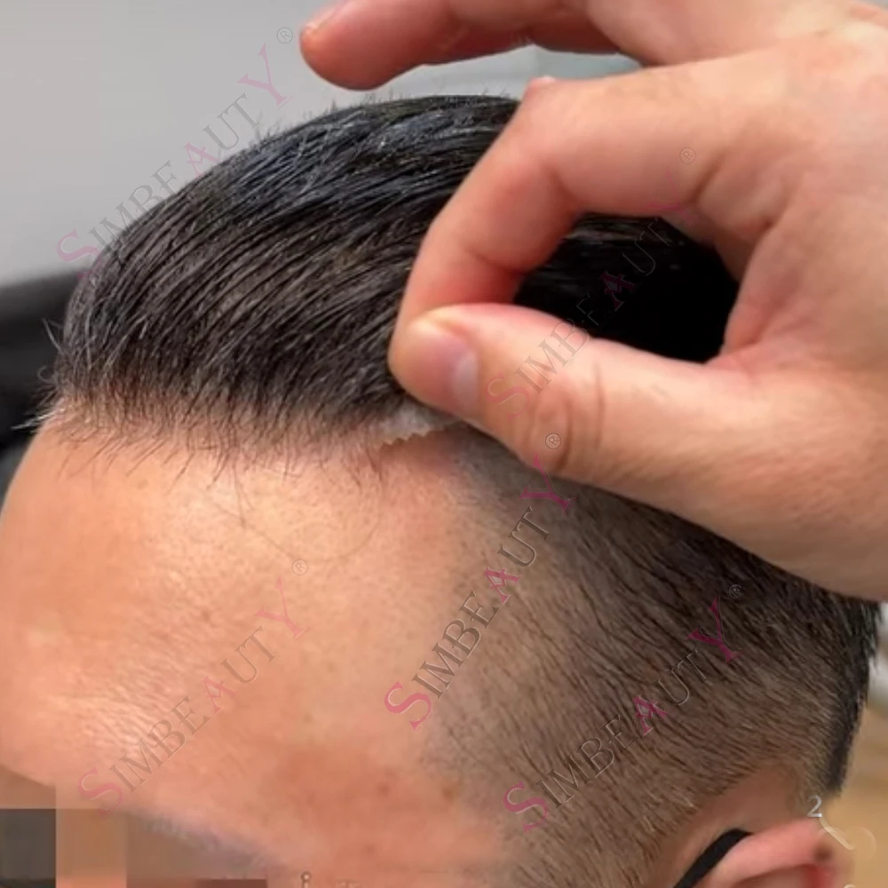 Light Weight 80%Density 0.02mm Super Thin Skin Men's Wig European Human Hair Black Grey Brown Toupee for Men Capillary Prosthesi
Light Weight 80%Density 0.02mm Super Thin Skin Men's Wig European Human Hair Black Grey Brown Toupee for Men Capillary Prosthesi