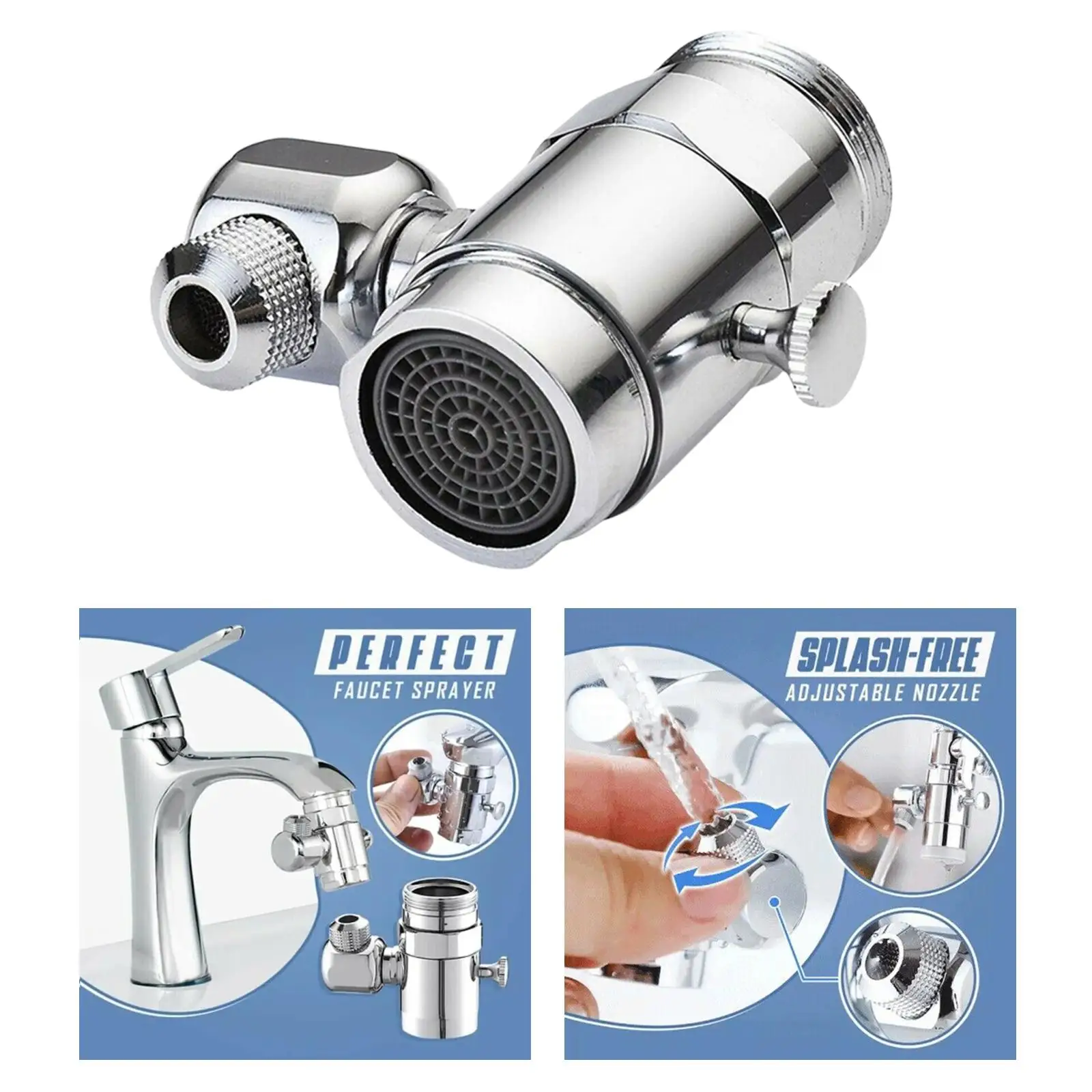 Насадка-распылитель для фильтра из нержавеющей стали - регулируемая насадка, вращающаяся для смесителя для умывальника, бытовой отель
Насадка-распылитель для фильтра из нержавеющей стали - регулируемая насадка, вращающаяся для смесителя для умывальника, бытовой отель