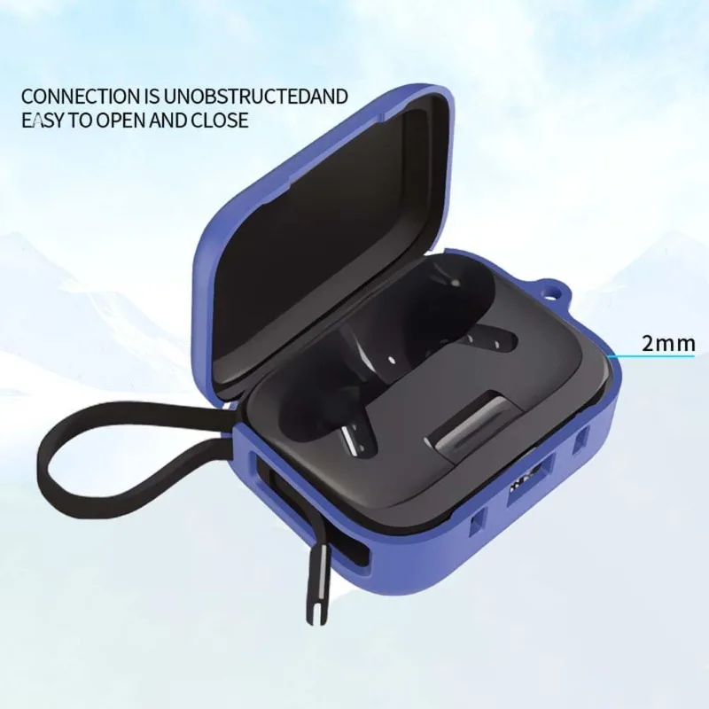Anti-Yellowing Silicone Cover For Soundcore P41i - Shockproof Dustproof Full Protection Earbuds Charging Case with Keyring 
Anti-Yellowing Silicone Cover For Soundcore P41i - Shockproof Dustproof Full Protection Earbuds Charging Case with Keyring