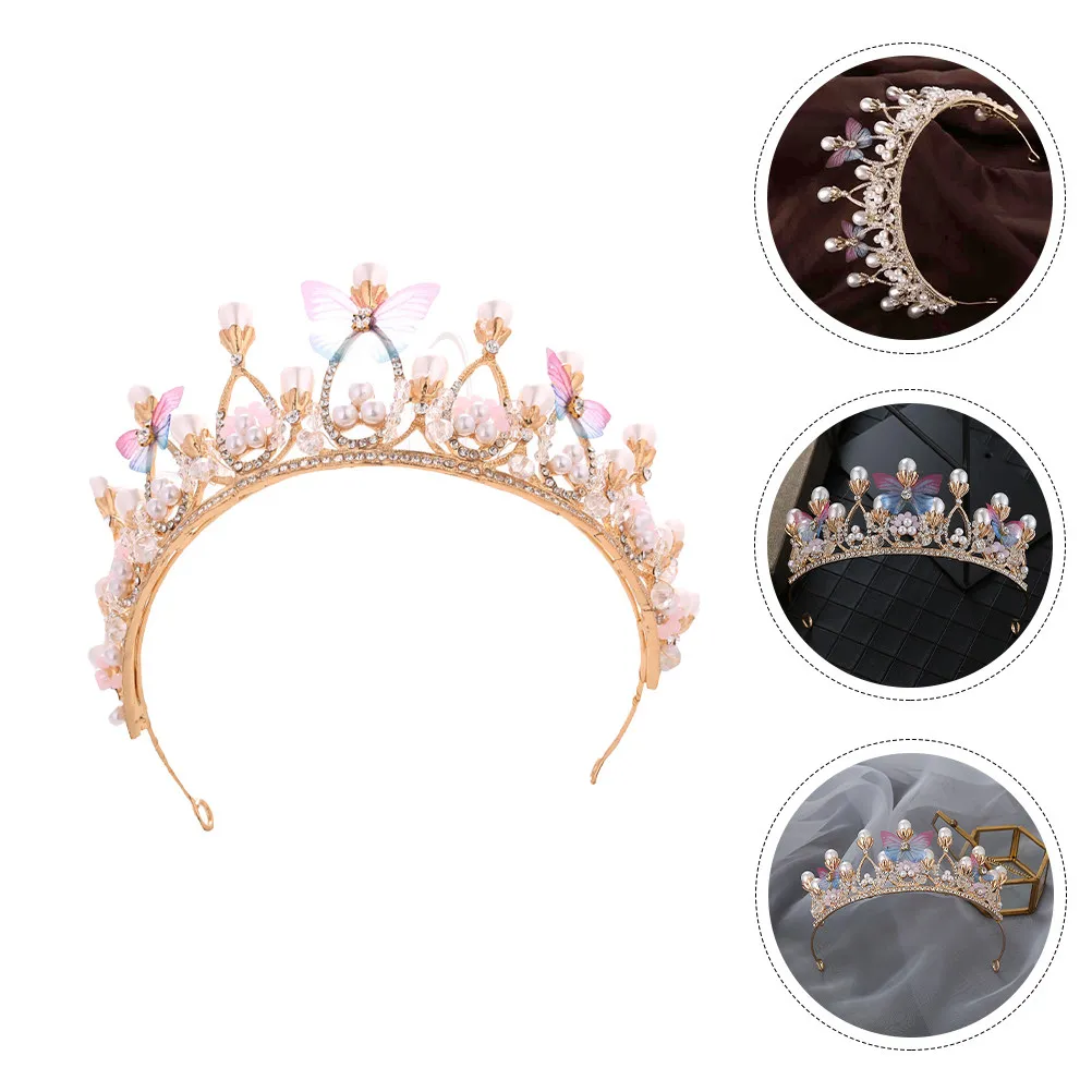 Princess Birthday Crown Tiara Elegant Little Girl Charming Pearl Design Kids Headdress Party Photo Prop Wedding Performance
Princess Birthday Crown Tiara Elegant Little Girl Charming Pearl Design Kids Headdress Party Photo Prop Wedding Performance