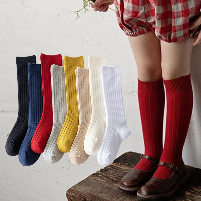 Big Girls Socks Autumn Winter Cotton Ribbed Infant Kids Knee High Long Socks School Girls Uniform Tube Socks Children Socks Xmas
Big Girls Socks Autumn Winter Cotton Ribbed Infant Kids Knee High Long Socks School Girls Uniform Tube Socks Children Socks Xmas