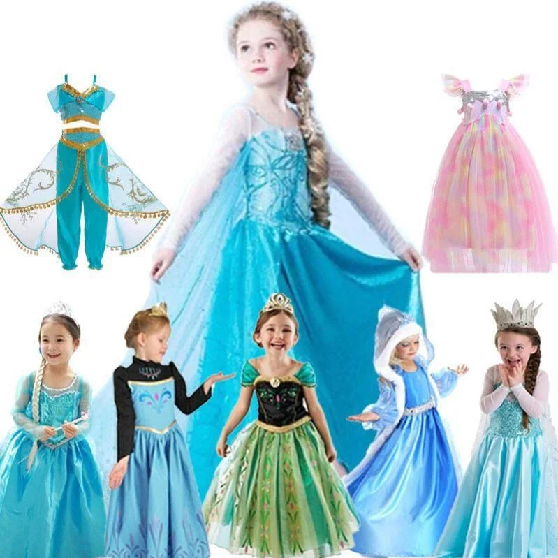 Princess Print Skirt for Girls Halloween Costume Children's Dress Traditional Chinese Ethnic Stage Performance Women's Wear
Princess Print Skirt for Girls Halloween Costume Children's Dress Traditional Chinese Ethnic Stage Performance Women's Wear