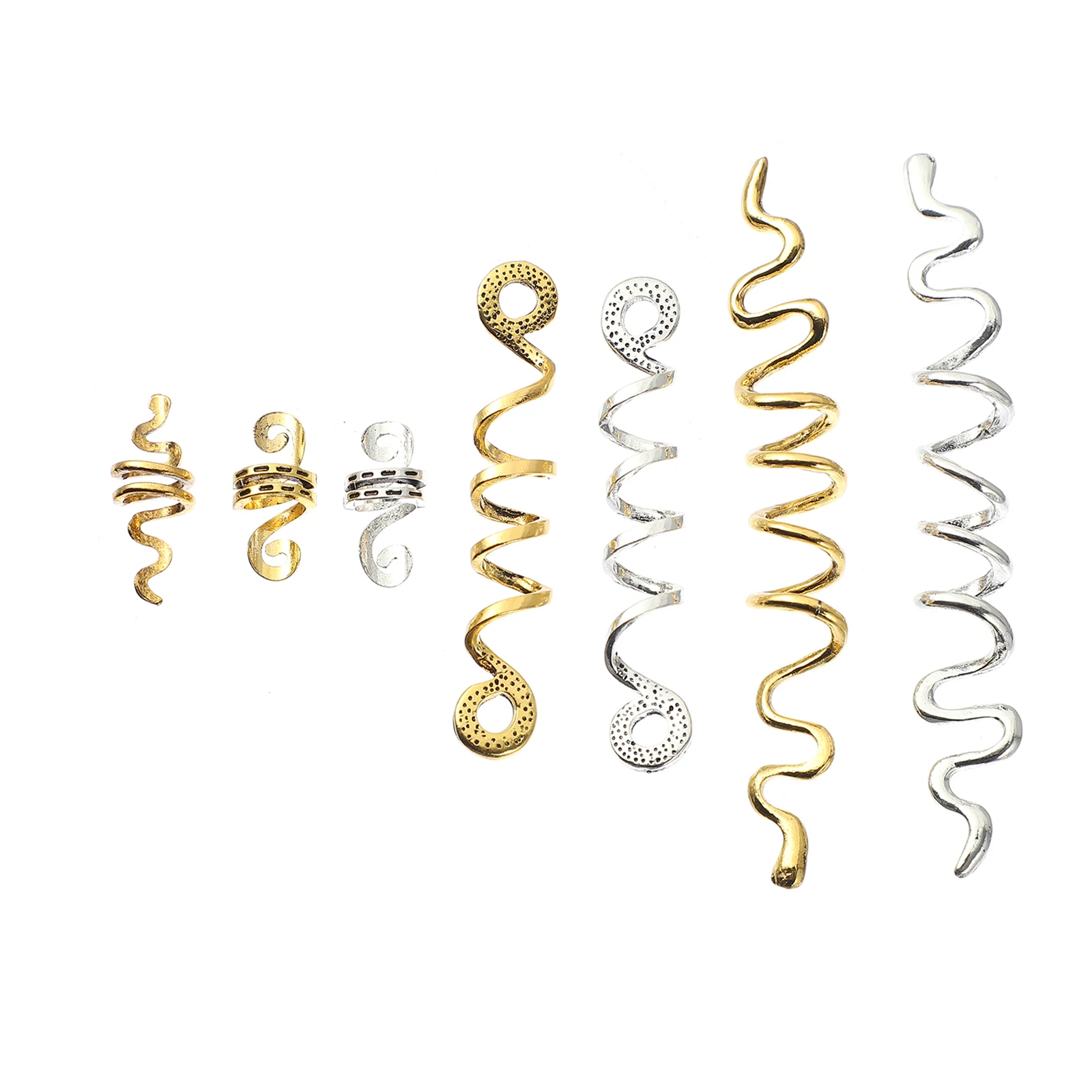 16pcs Alloy Hair Accessories for Dreadlocks Cuffs Braids Dreadlock Spiral Beads Cuffs Easy Hairstyle Modeling Pieces
16pcs Alloy Hair Accessories for Dreadlocks Cuffs Braids Dreadlock Spiral Beads Cuffs Easy Hairstyle Modeling Pieces