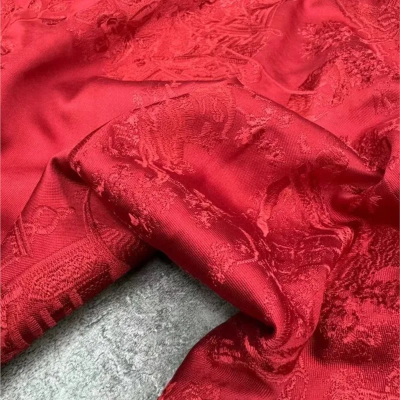 New autumn and winter silk wool heavy embroidery fabric Chinese-style armor coat
New autumn and winter silk wool heavy embroidery fabric Chinese-style armor coat