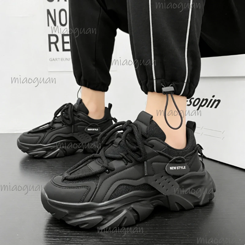 Men's Breathable Thick Soled Casual Sneakers Outdoor Running Footwears Four SeasonsTennis Male Soft Soles Comfort Footwears
Men's Breathable Thick Soled Casual Sneakers Outdoor Running Footwears Four SeasonsTennis Male Soft Soles Comfort Footwears