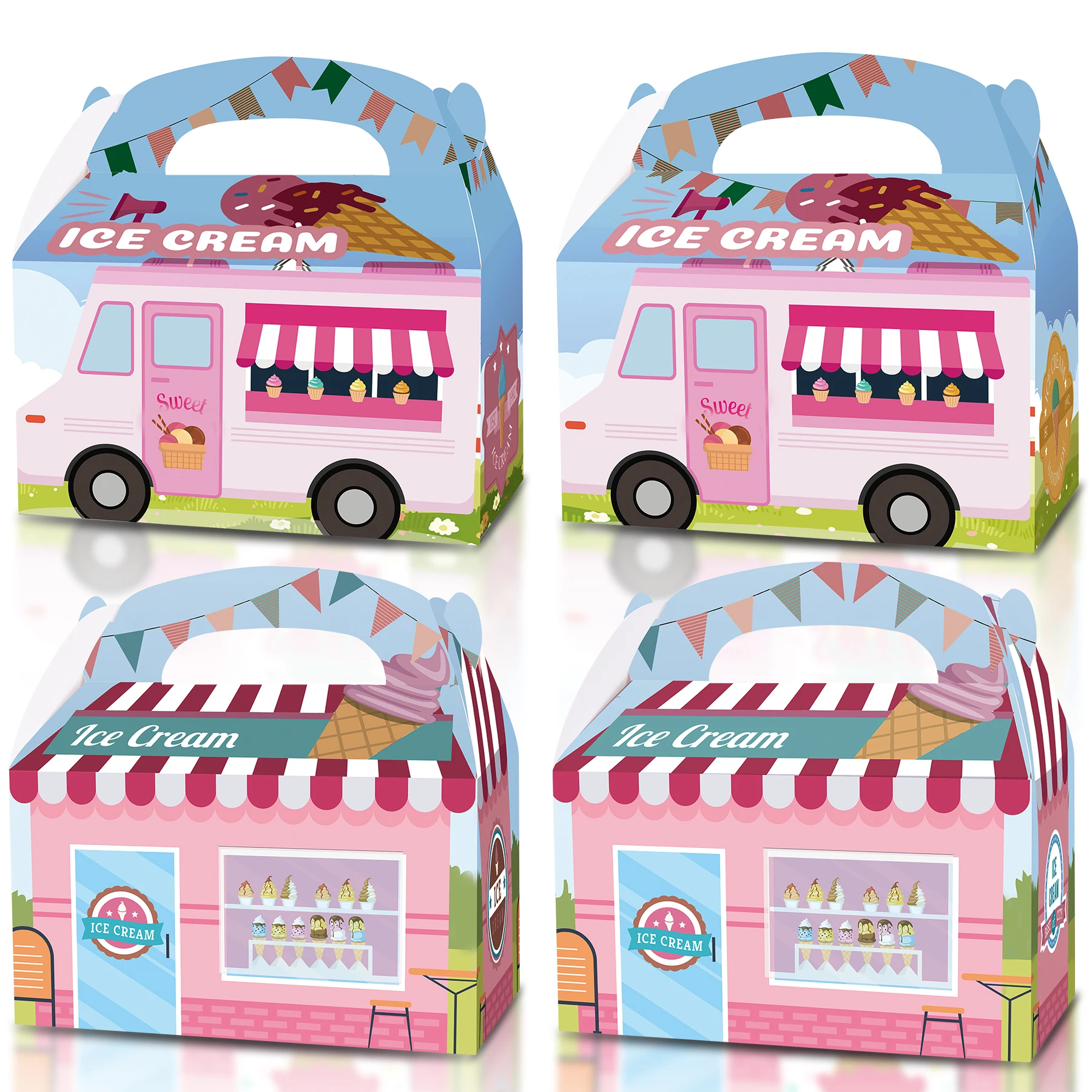 12PCS, Ice Cream Party Favor Boxes for Birthday Baby Shower Ice Cream Shop Anniversary Party Decorations Supplies
12PCS, Ice Cream Party Favor Boxes for Birthday Baby Shower Ice Cream Shop Anniversary Party Decorations Supplies