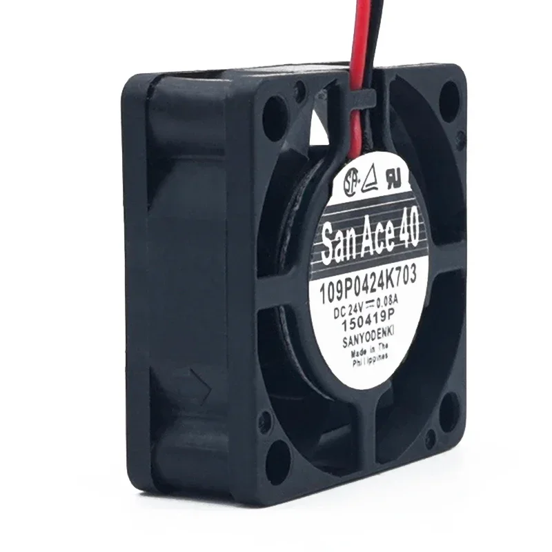 P 40*40*15MM SANYO SANYO 109P0424K703 DC24V 0.08A 40 * 40 * 15 Axial Flow Fan 4015
P 40*40*15MM SANYO SANYO 109P0424K703 DC24V 0.08A 40 * 40 * 15 Axial Flow Fan 4015