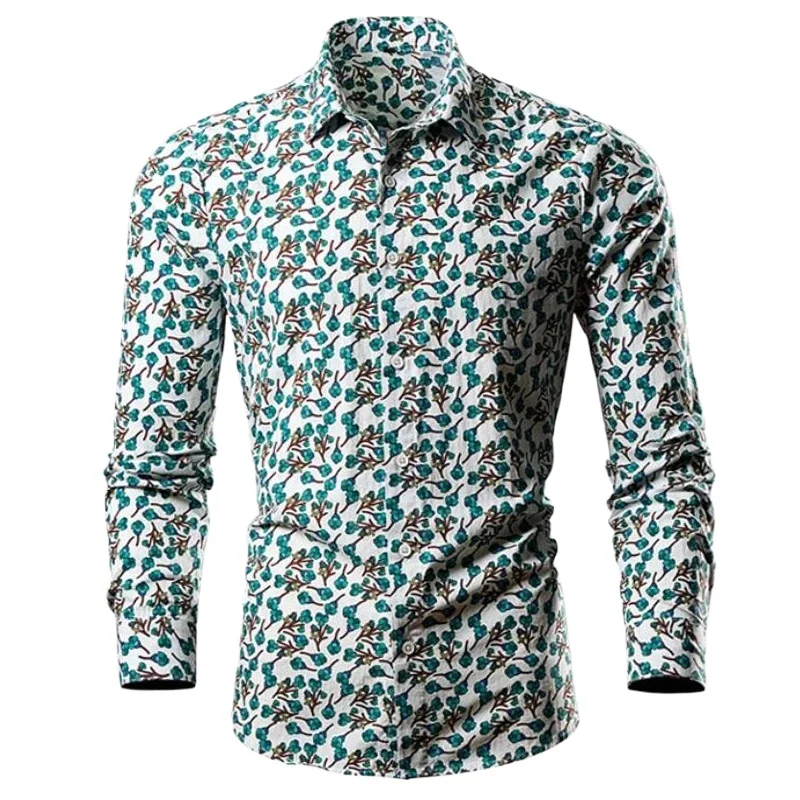 Mens Floral Shirts Holiday Clothing Blouse Tops 2025 Vintage Long Sleeve Cotton Camisas Masculina Estampadas Men Dress Shirt 6XL
Mens Floral Shirts Holiday Clothing Blouse Tops 2025 Vintage Long Sleeve Cotton Camisas Masculina Estampadas Men Dress Shirt 6XL