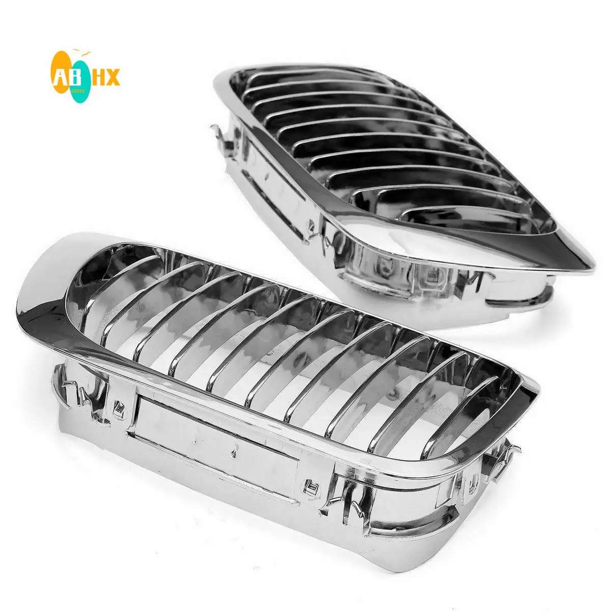 ABHX-1 Pair Front Kidney Grill Grille Chrome For -BMW E46 325Ci 330Ci 3 Series Coupe 2DR 1999-2002
ABHX-1 Pair Front Kidney Grill Grille Chrome For -BMW E46 325Ci 330Ci 3 Series Coupe 2DR 1999-2002