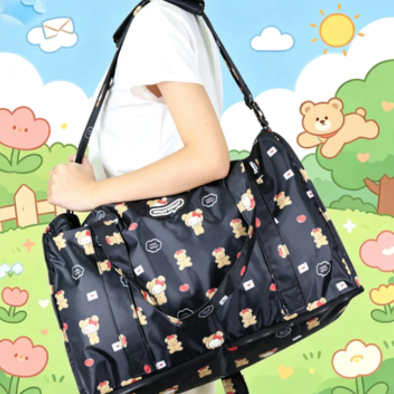 Large Capacity Travel Bag Travel Bag Cartoon Kawaii Portable Bags for Woman Cute Printing Tote Bag Hello Kittys Fold
Large Capacity Travel Bag Travel Bag Cartoon Kawaii Portable Bags for Woman Cute Printing Tote Bag Hello Kittys Fold
