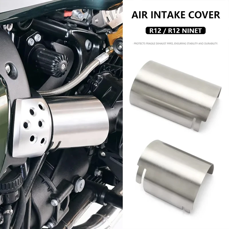 Motorcycle Accessory Silver stainless steel intake hood Kit FOR BMW R12 R12 NINET R 12 NineT 2024 2025
Motorcycle Accessory Silver stainless steel intake hood Kit FOR BMW R12 R12 NINET R 12 NineT 2024 2025