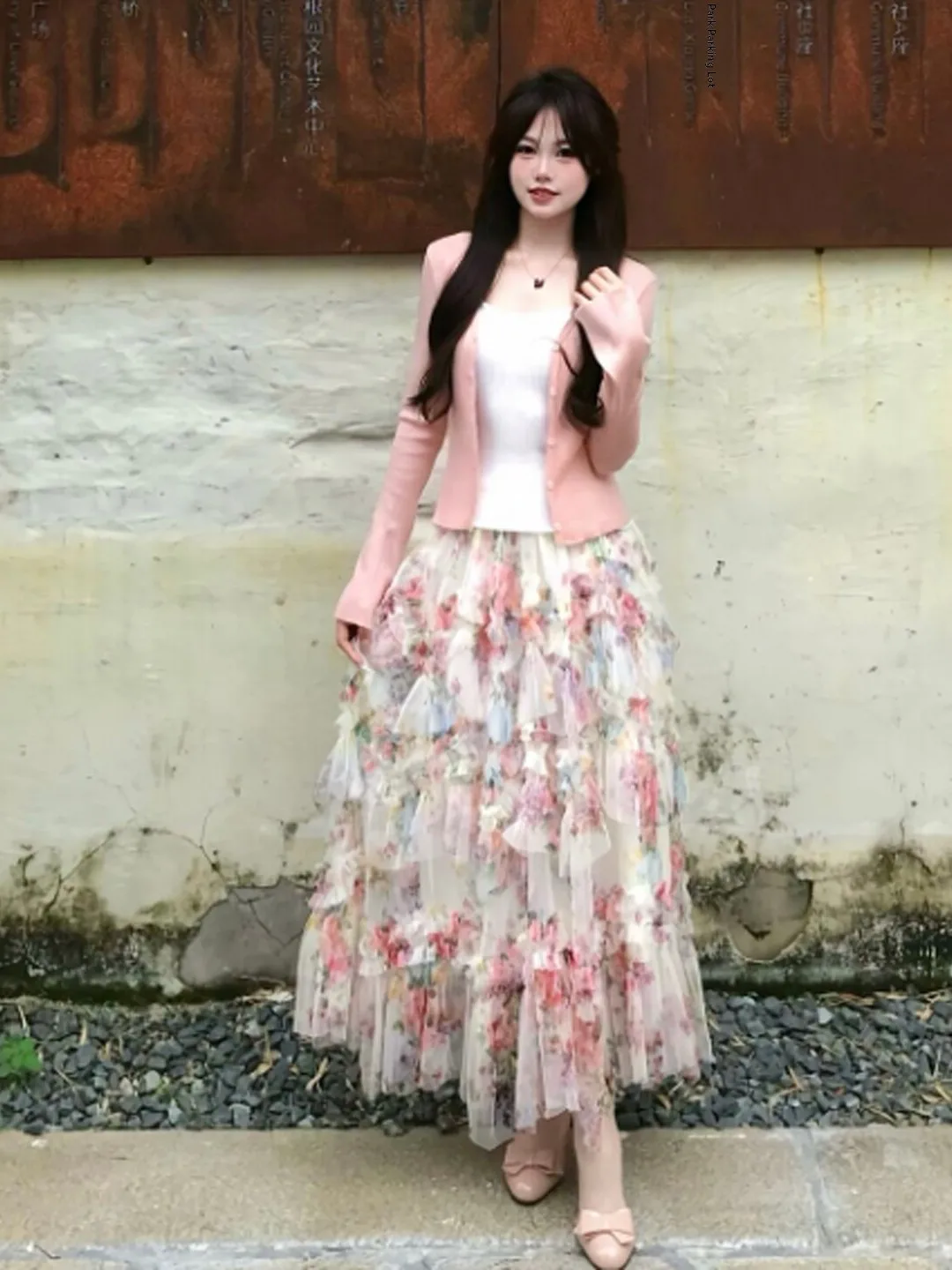 Early Spring Korean Style Soft Floral Print Cardigan Vest Skirt Three Piece Set Comfortable Long Sleeve round Neck Button Clo...
Early Spring Korean Style Soft Floral Print Cardigan Vest Skirt Three Piece Set Comfortable Long Sleeve round Neck Button Clo...