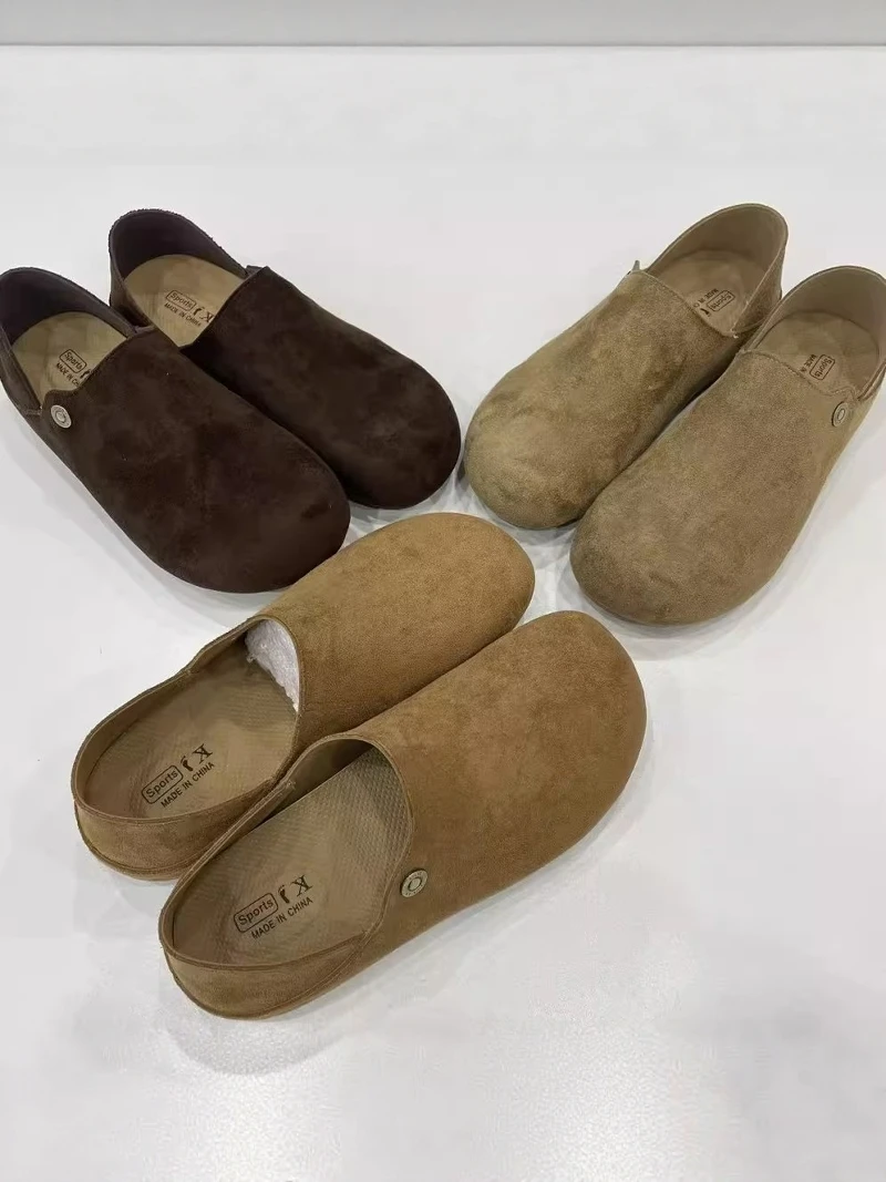 Men's Slip-On Soft Bottom Casual Shoes Vintage Preppy Style Birkenshoes Spring Autumn Season Breathable round Toe Thick Heel
Men's Slip-On Soft Bottom Casual Shoes Vintage Preppy Style Birkenshoes Spring Autumn Season Breathable round Toe Thick Heel