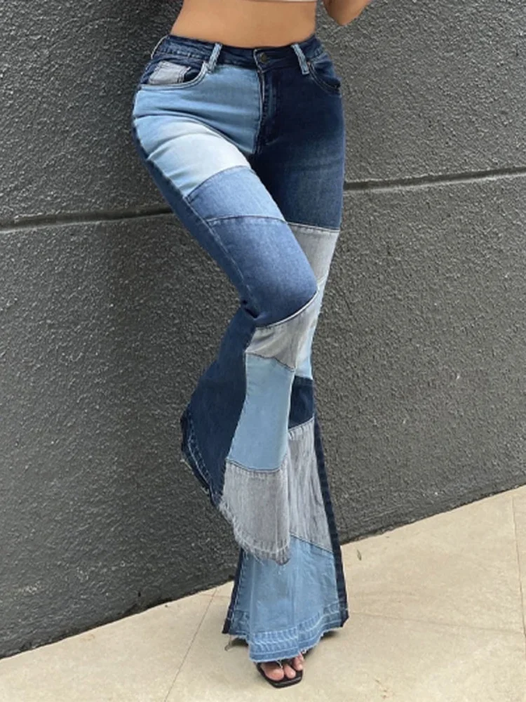 Big Size High Elastic Splicing Jeans High-waisted Thin Wide-legged Pants Retro Old Washed Spicy Girl Clothes
Big Size High Elastic Splicing Jeans High-waisted Thin Wide-legged Pants Retro Old Washed Spicy Girl Clothes