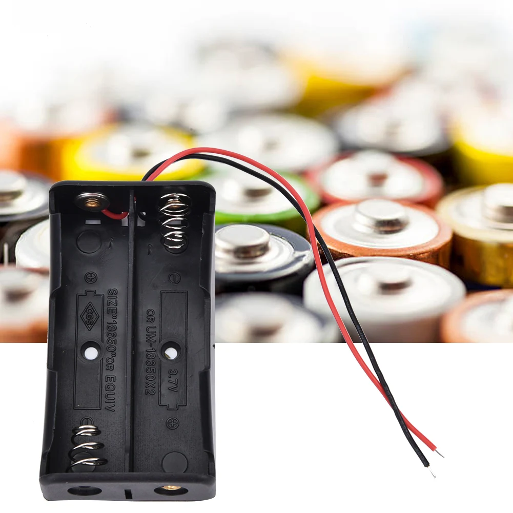 Battery Storage Plastic Battery Case Fit for 3.7V Battery Storage Holder Case with Wire
Battery Storage Plastic Battery Case Fit for 3.7V Battery Storage Holder Case with Wire