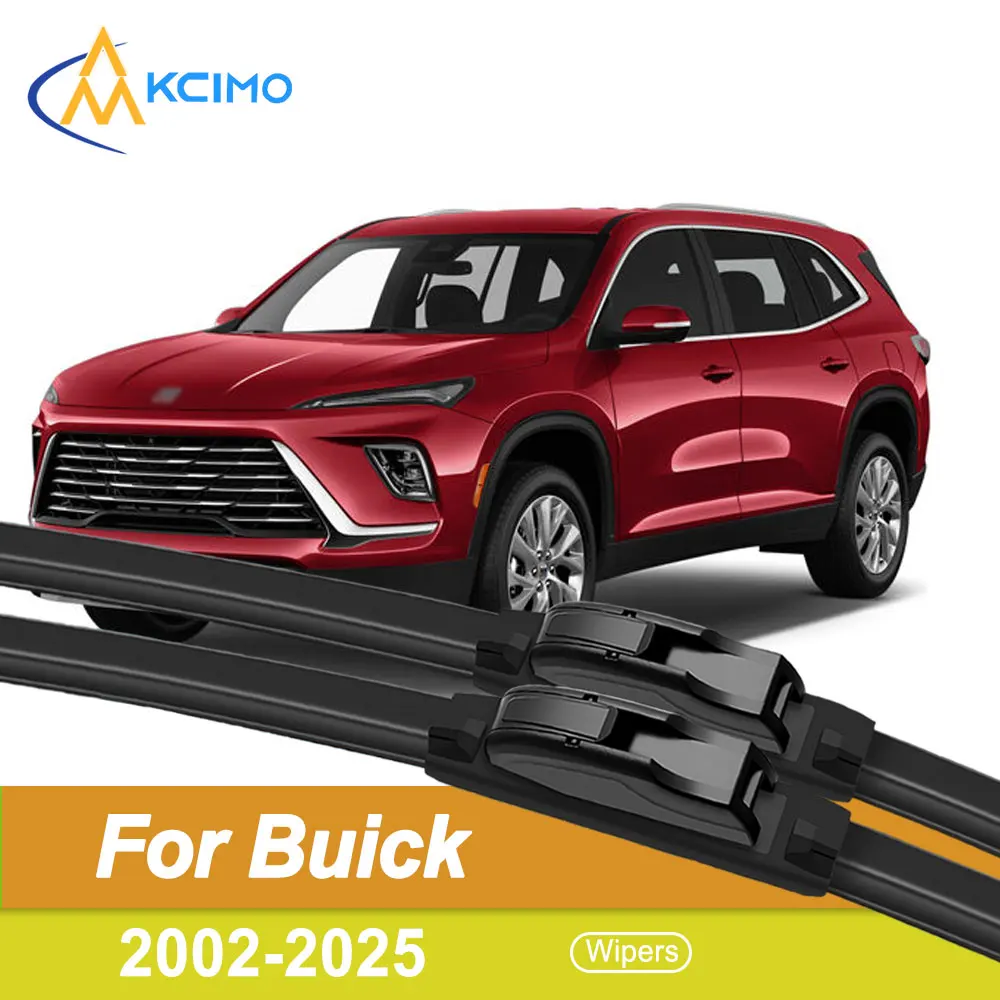 2-Pack Universal Wiper Blades for Buick Enclave 2002-2025- Silent Rain Windshield Washer OEM Fit Front Window Accessories
2-Pack Universal Wiper Blades for Buick Enclave 2002-2025- Silent Rain Windshield Washer OEM Fit Front Window Accessories