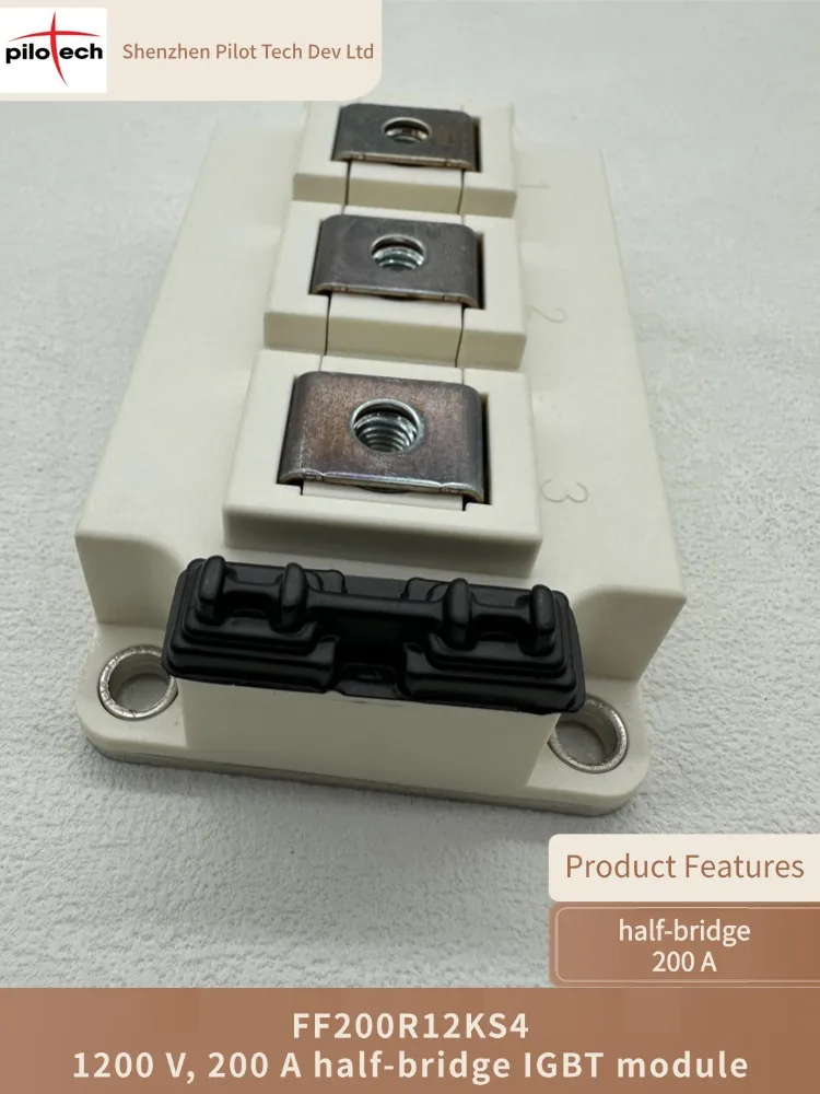 FF200R12KS4 1200 В, 200 А, полумостовой IGBT-модуль
FF200R12KS4 1200 В, 200 А, полумостовой IGBT-модуль