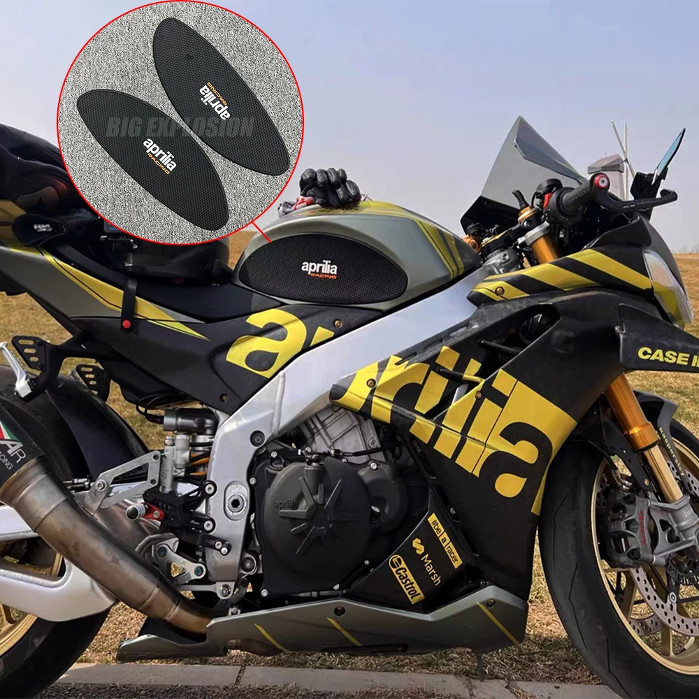 For Aprilia RSV4 2021 2022 TUONO 1100 2021 2022 Tank Pad Protector 3D Emblem Sticker Decal Gas Fuel Knee Grip Traction Side Pad
For Aprilia RSV4 2021 2022 TUONO 1100 2021 2022 Tank Pad Protector 3D Emblem Sticker Decal Gas Fuel Knee Grip Traction Side Pad