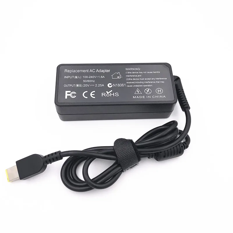 20V2.25A 45W оригинальное зарядное устройство для адаптера питания ноутбука Lenovo ADLX45NC3A
20V2.25A 45W оригинальное зарядное устройство для адаптера питания ноутбука Lenovo ADLX45NC3A
