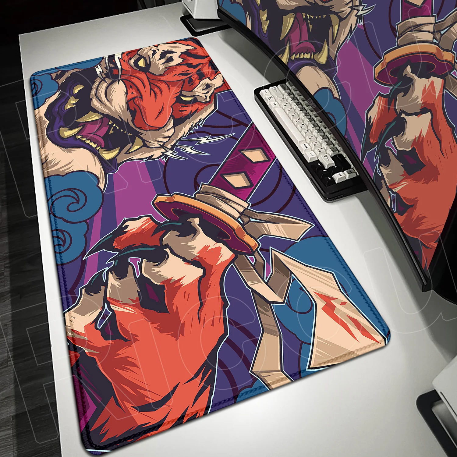 Gaming Mousepad Anime Tiger 40x90cm Non-Slip Rubber Mouse Pad Xxl Computer Lock Edge Keyboard Table Pad Large Japanese Mouse Mat
Gaming Mousepad Anime Tiger 40x90cm Non-Slip Rubber Mouse Pad Xxl Computer Lock Edge Keyboard Table Pad Large Japanese Mouse Mat