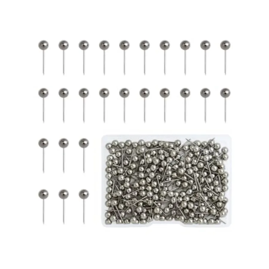 200 Pieces Map Push Pins, Small Round Head Marking Pins, Round Head Push Pin with Point Retro Metallic Color Beads Head Marking
200 Pieces Map Push Pins, Small Round Head Marking Pins, Round Head Push Pin with Point Retro Metallic Color Beads Head Marking