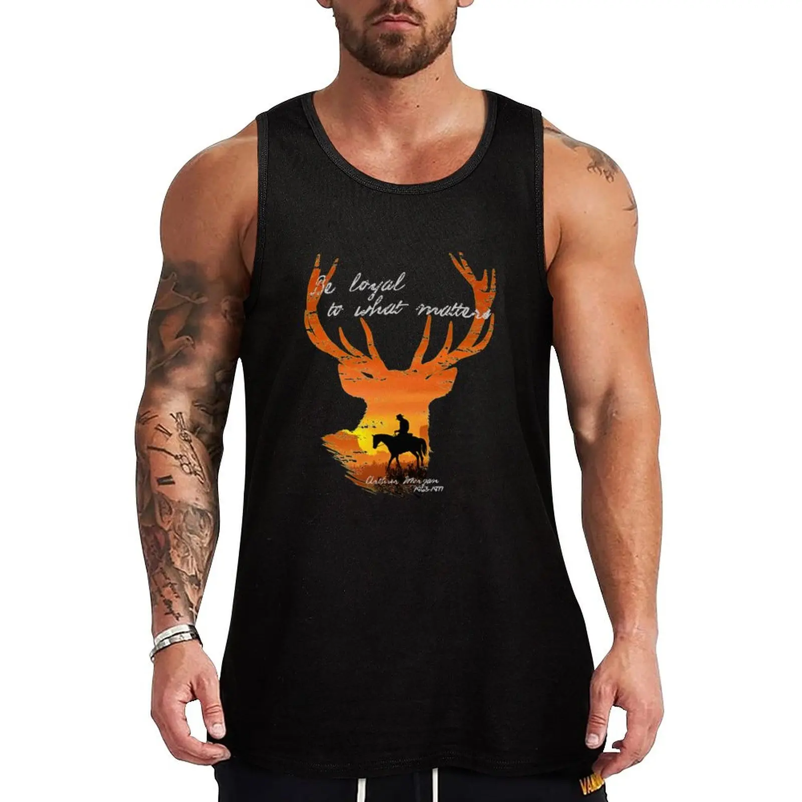 Be Loyal to what matters Arthur Morgan Tank Top Men's gym sleeveless shirt man sports t-shirts for men
Be Loyal to what matters Arthur Morgan Tank Top Men's gym sleeveless shirt man sports t-shirts for men