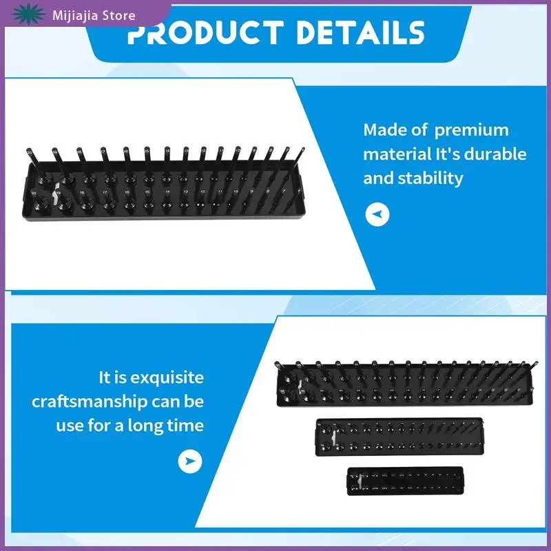 3Pc Socket Organizer Tray Set Socket Trays 1/4Inch 3/8Inch & 1/2Inch Drive Deep And Shadow Socket Holders SALES
3Pc Socket Organizer Tray Set Socket Trays 1/4Inch 3/8Inch & 1/2Inch Drive Deep And Shadow Socket Holders SALES