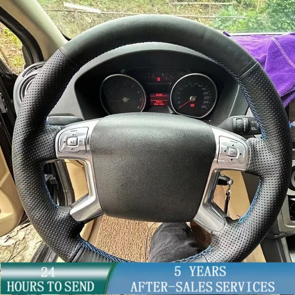 Customized Car Steering Wheel Cover Hand Sewing Microfiber Leather For Ford Mondeo 2007-2014 Galaxy 2006-2015 S-Max 2006-2014
Customized Car Steering Wheel Cover Hand Sewing Microfiber Leather For Ford Mondeo 2007-2014 Galaxy 2006-2015 S-Max 2006-2014