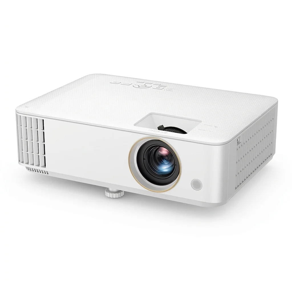 TH585P 1080p 4K Ready Projector 150 ANSI Lumens High Brightness 3D HIFI Stereo Internet Ready Built-in Speaker Gaming Fast
TH585P 1080p 4K Ready Projector 150 ANSI Lumens High Brightness 3D HIFI Stereo Internet Ready Built-in Speaker Gaming Fast