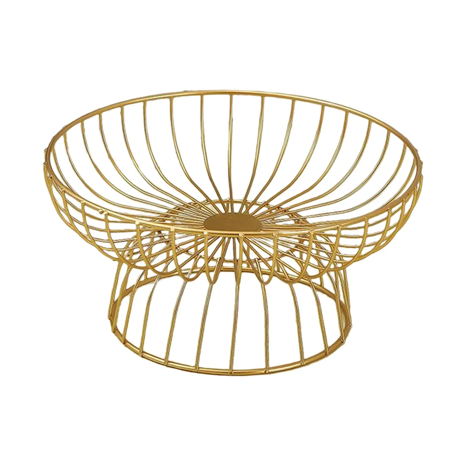 Metal Wire Fruit Basket Serving Bowl Fruit Holder for Party Home Kitchen Countertop
Metal Wire Fruit Basket Serving Bowl Fruit Holder for Party Home Kitchen Countertop