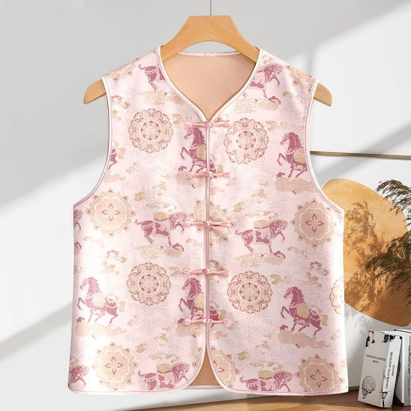 Korean Ladies Large Size 5XL Sleeveless Jacket Autumn Women Printed Cardigan Waistcoat Coat Spring Femme Fashion V-neck Vest Top
Korean Ladies Large Size 5XL Sleeveless Jacket Autumn Women Printed Cardigan Waistcoat Coat Spring Femme Fashion V-neck Vest Top