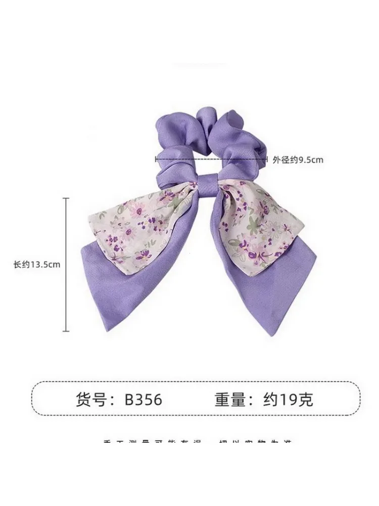Bow Scrunchies For Women Satin Long Ribbon Ponytail Scarf Girls Hair Bobbles Print Elastic Hair Bands Accessories
Bow Scrunchies For Women Satin Long Ribbon Ponytail Scarf Girls Hair Bobbles Print Elastic Hair Bands Accessories