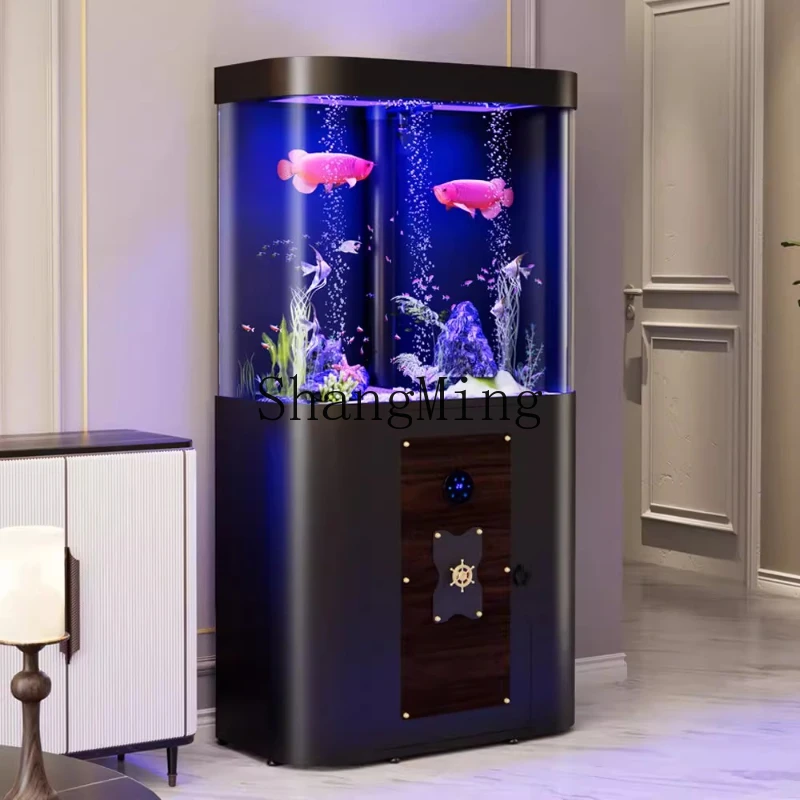 H new modern arc floor fish tank living room medium goldfish tank ornamental acrylic aquarium
H new modern arc floor fish tank living room medium goldfish tank ornamental acrylic aquarium