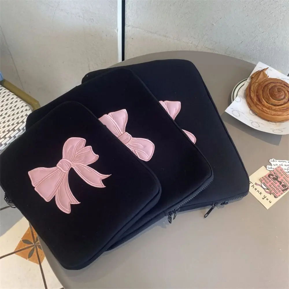 Cute Shockproof Laptop Sleeve Case Large Capacity Bowknot Laptop Handbag Fashion Business Notebook Cover
Cute Shockproof Laptop Sleeve Case Large Capacity Bowknot Laptop Handbag Fashion Business Notebook Cover