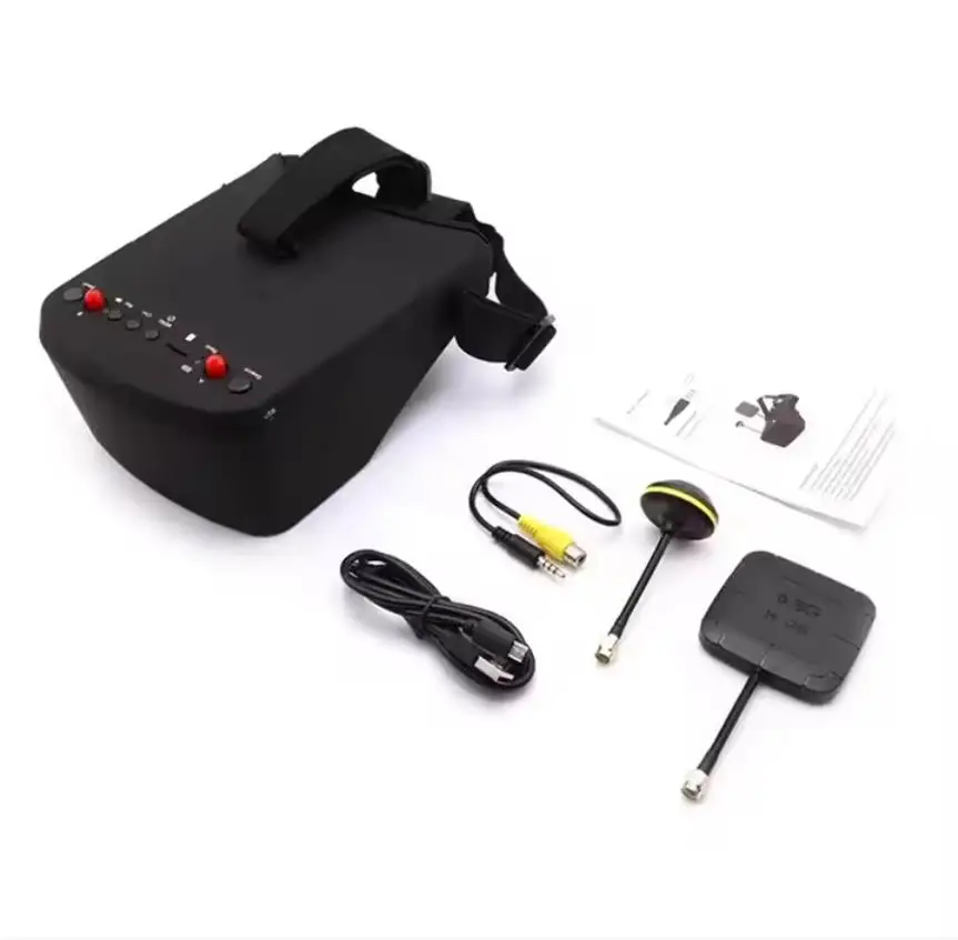 fpv очки 5.8G 40CH Diversity FPV Goggles EV800D 5-дюймовое видео 800*480 с разрешением Super HD DVR Встроенный аккумулятор для DJI Drone V1 V2
fpv очки 5.8G 40CH Diversity FPV Goggles EV800D 5-дюймовое видео 800*480 с разрешением Super HD DVR Встроенный аккумулятор для DJI Drone V1 V2