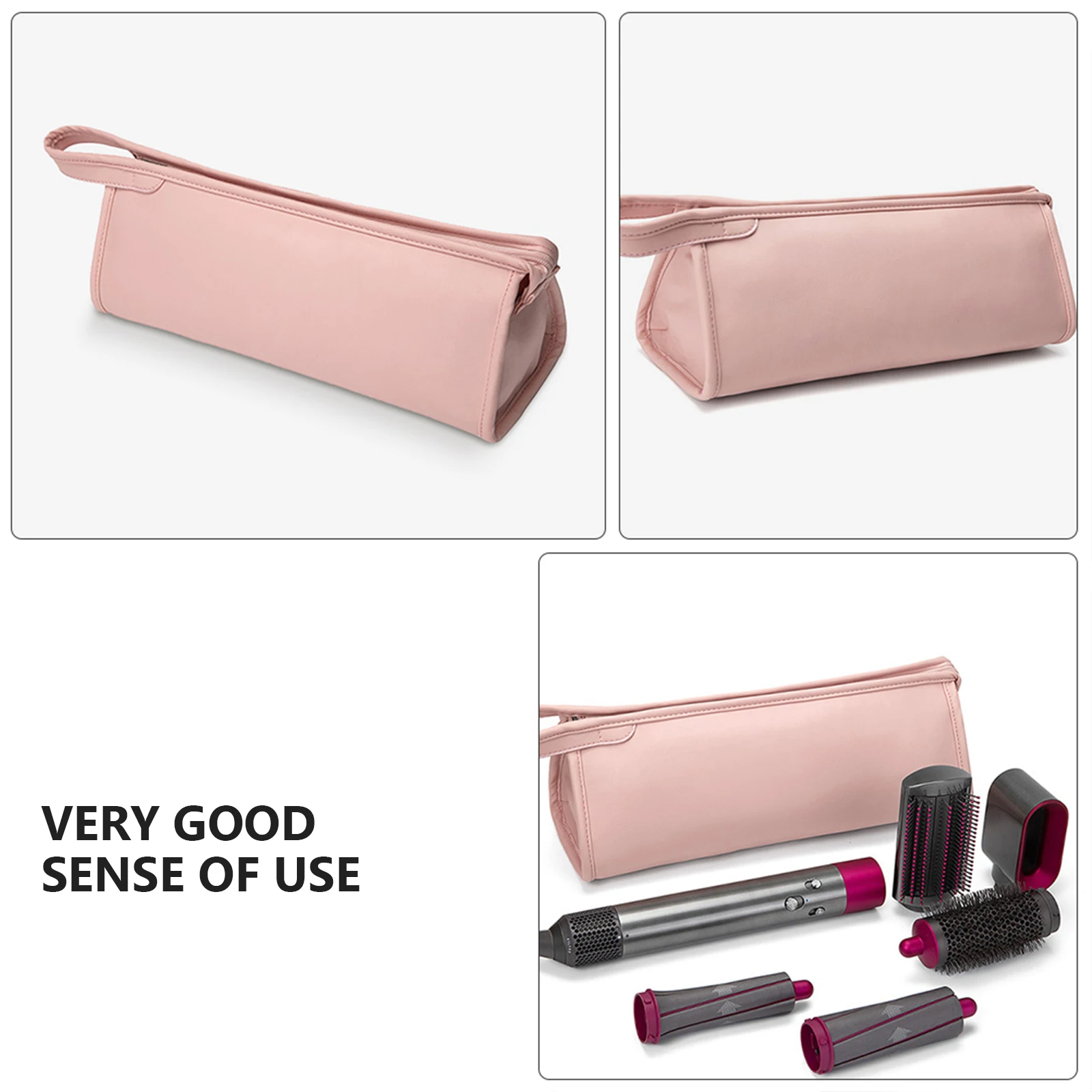 Hair Dryer Case Pink Storage Bag for 1 Set Curling Iron Travel ganizer Portable Pouch Dust Proof Water Repellent Hair Care
Hair Dryer Case Pink Storage Bag for 1 Set Curling Iron Travel ganizer Portable Pouch Dust Proof Water Repellent Hair Care