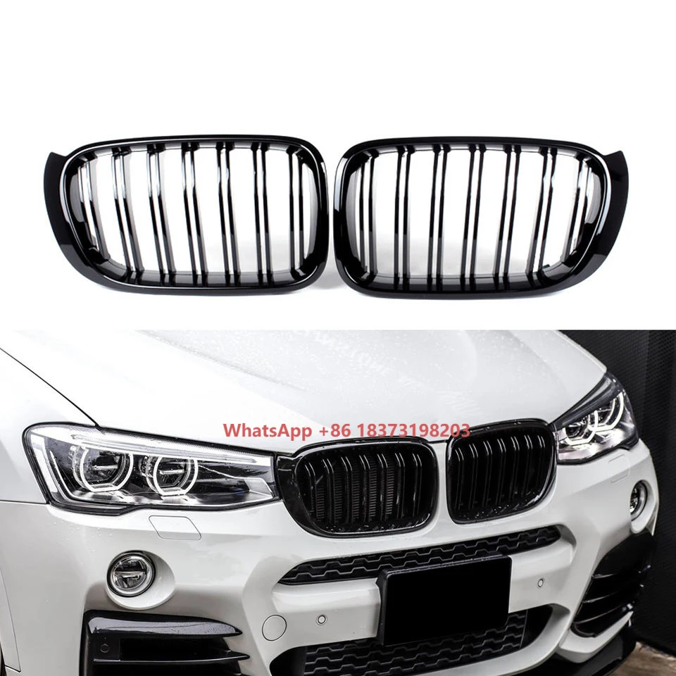 Exterior Accessories Carbon Fiber Front Grille Carbon Grille Dual Slat TRI Color for X Series X4 F26 & X3 F25 2014 -ON
Exterior Accessories Carbon Fiber Front Grille Carbon Grille Dual Slat TRI Color for X Series X4 F26 & X3 F25 2014 -ON