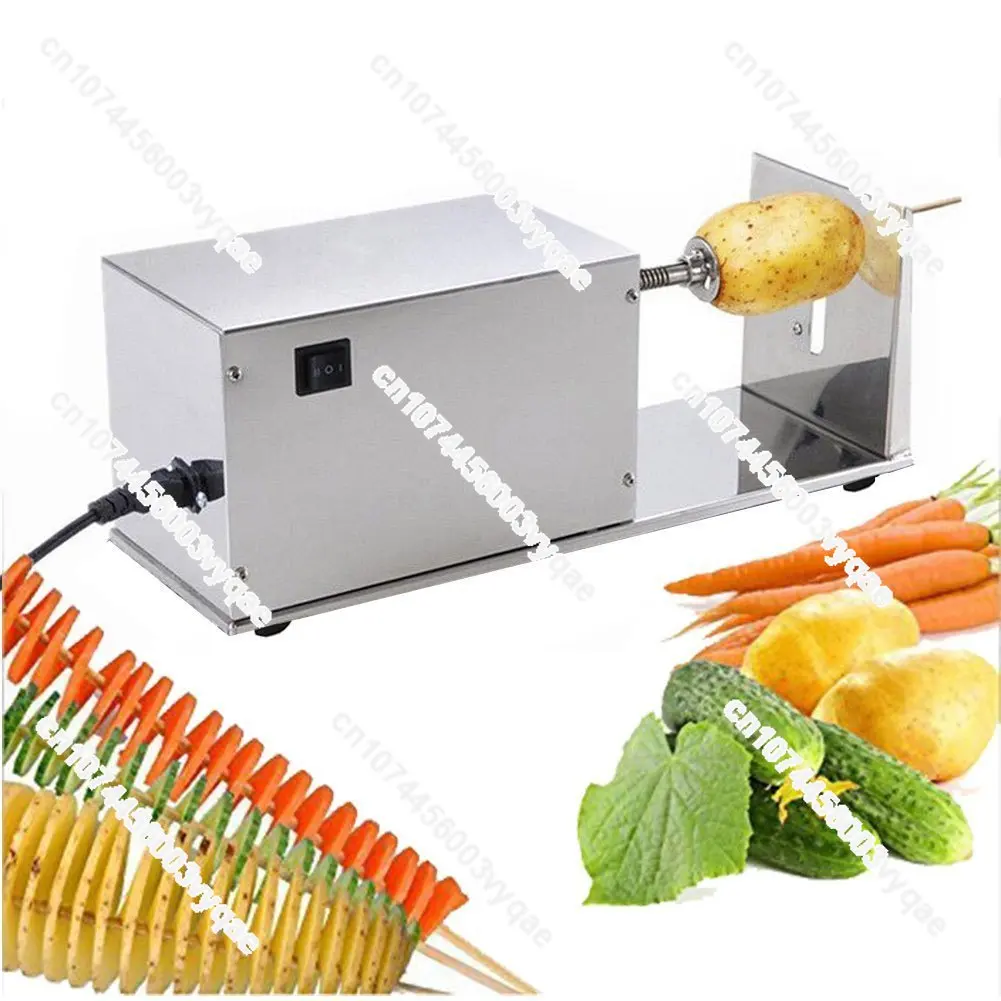 Electric Stainless Steel Tower Machine Commercial Household Kitchen Equipment Potato Tower Quick Slicer Cyclone Potato Chip
Electric Stainless Steel Tower Machine Commercial Household Kitchen Equipment Potato Tower Quick Slicer Cyclone Potato Chip