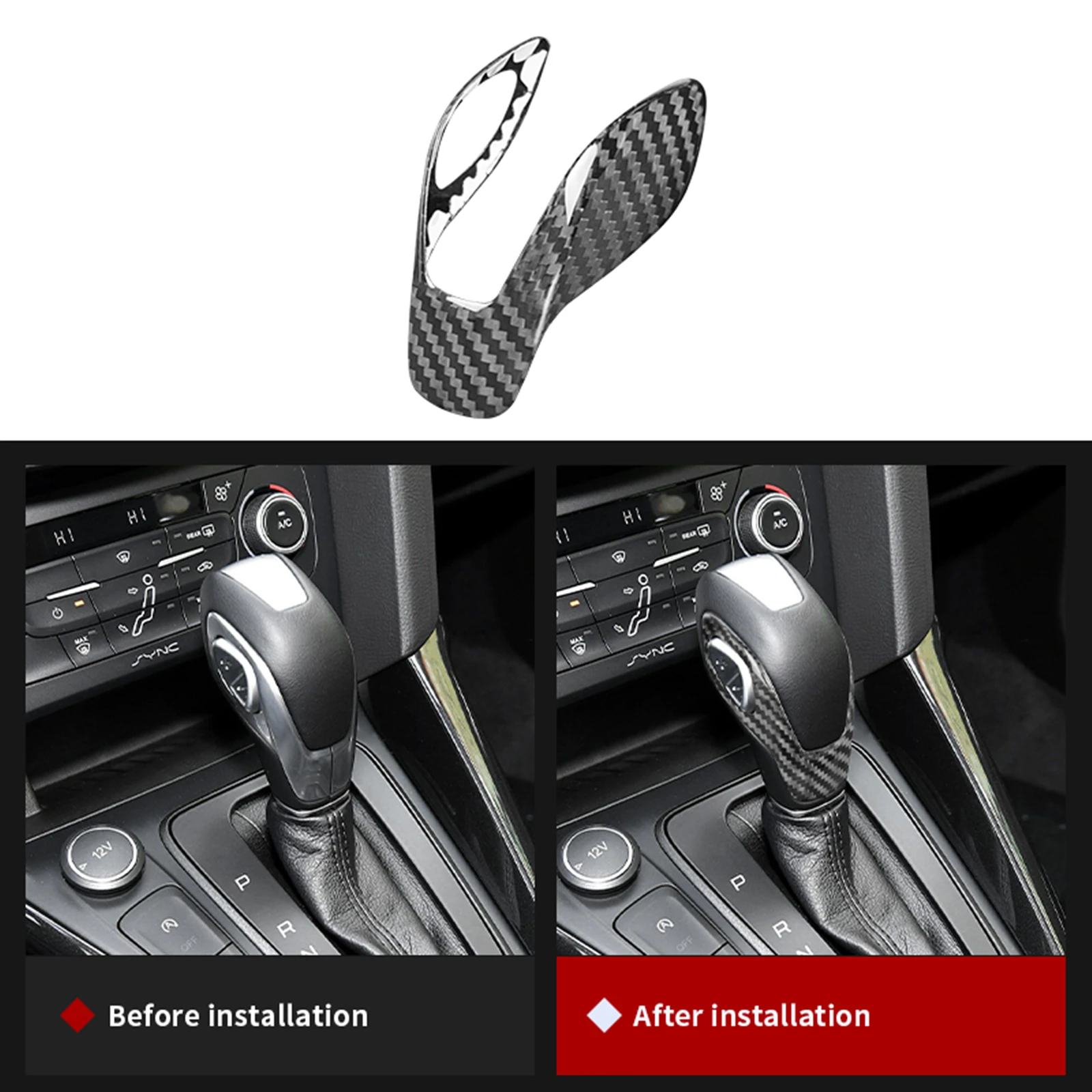 For Ford Focus Fusion Escape Transit Carnival Interior Gear Head Shift Knob Cover Trim
For Ford Focus Fusion Escape Transit Carnival Interior Gear Head Shift Knob Cover Trim