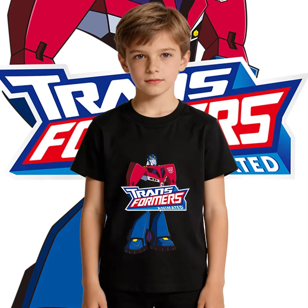2026 Transformers Animated Optimus Prime Print Boys Girls Cotton T Shirt Casual Short Comfortable summer loose men's T-shirt
2026 Transformers Animated Optimus Prime Print Boys Girls Cotton T Shirt Casual Short Comfortable summer loose men's T-shirt