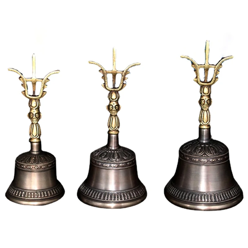 Nepal Buddhist Meditation Bell Handmade Brass Tibetan Bells Chimes Vintage Hand Bells Music Instrument Yoga Meditation Ornaments
Nepal Buddhist Meditation Bell Handmade Brass Tibetan Bells Chimes Vintage Hand Bells Music Instrument Yoga Meditation Ornaments
