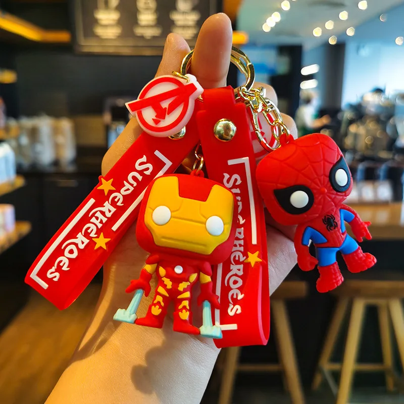 Marvel's New PVC Avengers Figurine Keychain Set for Cars Small Commodity Wholesale Y2k Fashion Toys Anime Cartoon
Marvel's New PVC Avengers Figurine Keychain Set for Cars Small Commodity Wholesale Y2k Fashion Toys Anime Cartoon