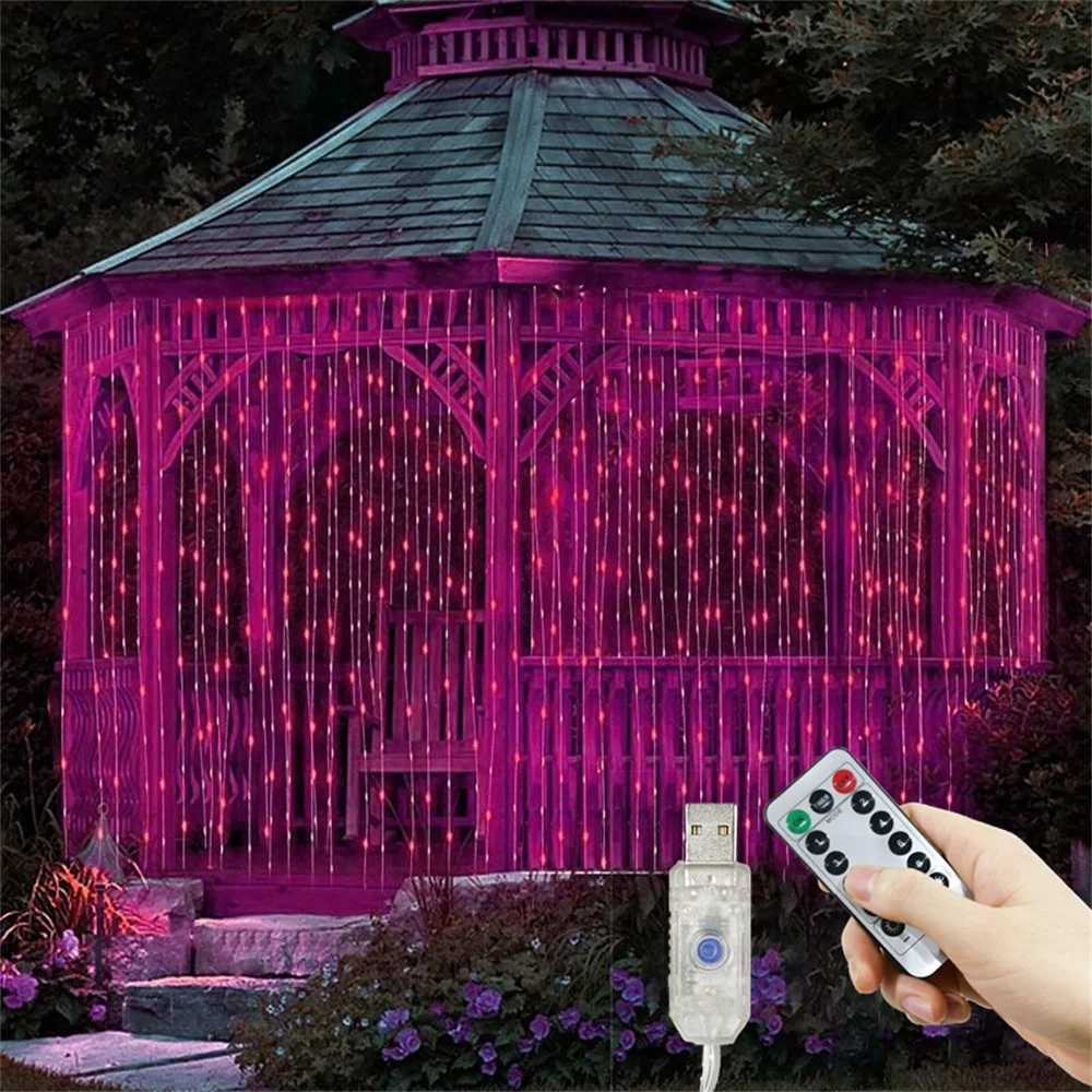 LED USB Powered Fairy Light 8 Lighting Modes for Home 2026 Eid Mubarak Wedding Curtain Lights Valentine's Day Ramadan Decoration
LED USB Powered Fairy Light 8 Lighting Modes for Home 2026 Eid Mubarak Wedding Curtain Lights Valentine's Day Ramadan Decoration