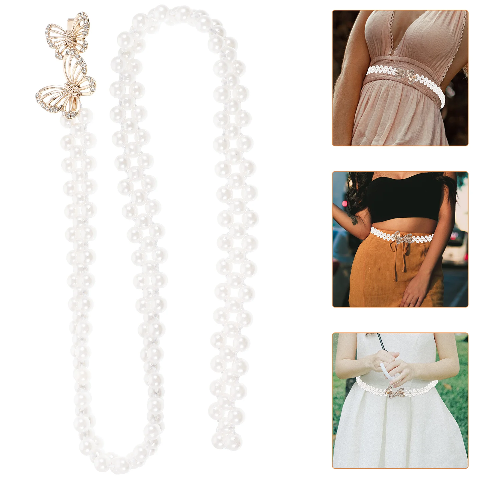 Pearl Waist Chain Women Waist Belt Wedding Bride Dress Belt Body Chain Jewelry Pearl Belts for Women 
Pearl Waist Chain Women Waist Belt Wedding Bride Dress Belt Body Chain Jewelry Pearl Belts for Women