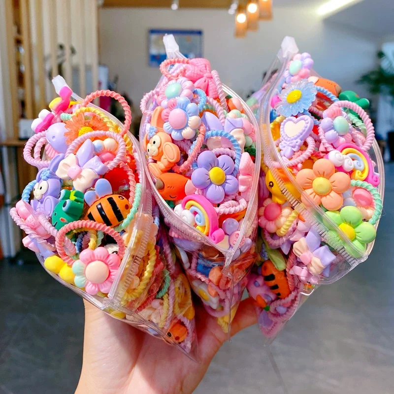 10pcs/Set Bow Flower Elastic Hairbands Children Girls Sweet Hair Ties Fashion Headbands Hair Accessories Rubber Band For Kid
10pcs/Set Bow Flower Elastic Hairbands Children Girls Sweet Hair Ties Fashion Headbands Hair Accessories Rubber Band For Kid